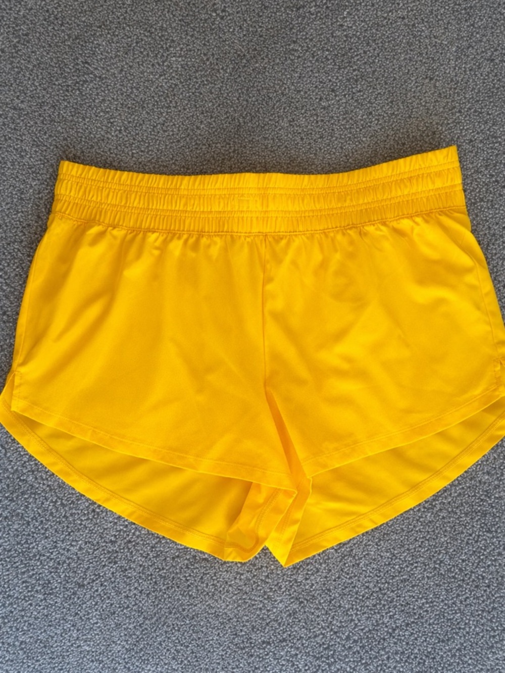 DSG University Gold Women's High Rise Athletic Running Shorts